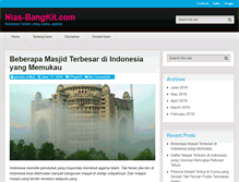 Tablet Screenshot of nias-bangkit.com